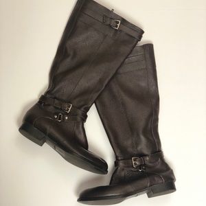 Comfort view women’s brown winter boots size 7.5